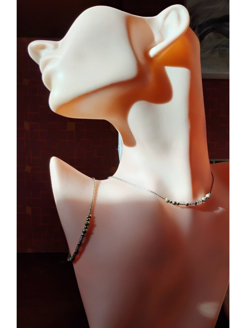 925 Sterling Silver Italian Set - Snake Chain Necklace & Bracelet - Vintage Lave